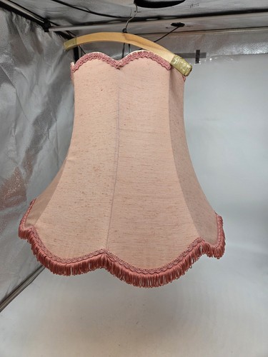 Vintage large pink fringed - vintage,