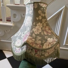 Vintage Large Lampshade Floral