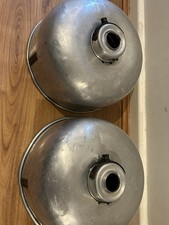 Pair Vintage Large Lamp Shades