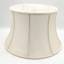 Large White Empire Lampshade