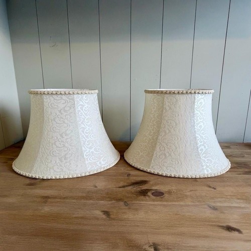 Pair large vintage cream - vintage,