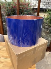 Large Drum Lampshade. Silk