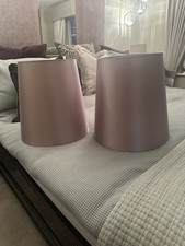Large Lamp Shades Mauve Colour