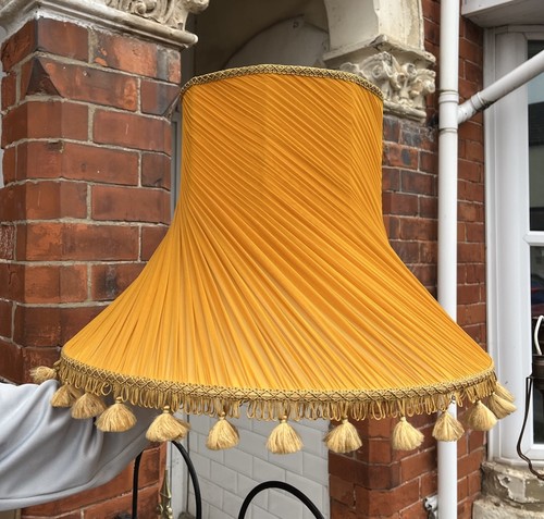 Large chiffon mustard - mustard, yellow