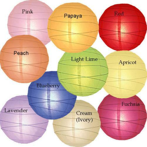 Large round paper lantern - large,