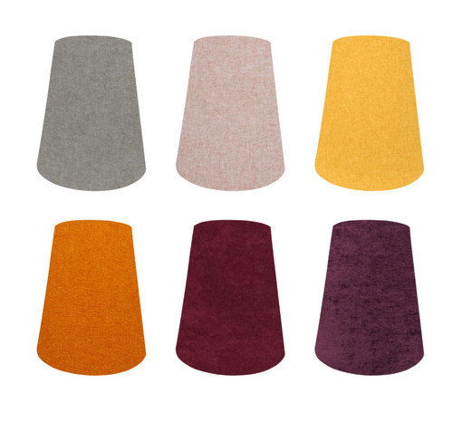 Cone shaped lampshade ceiling - shaped,