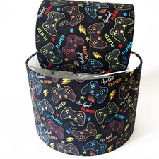 Black Gaming Gamer Fabric