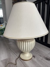 Large Ceramic Lamp With Shade